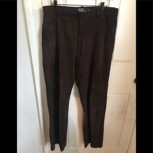 Polo Ralph Lauren / Suede Dress Trousers